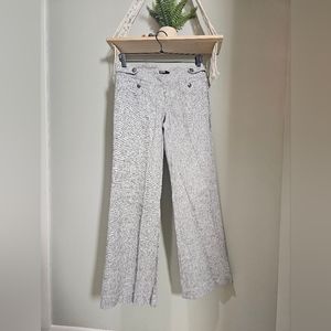 Express Wide Leg Linnen Blend Pant